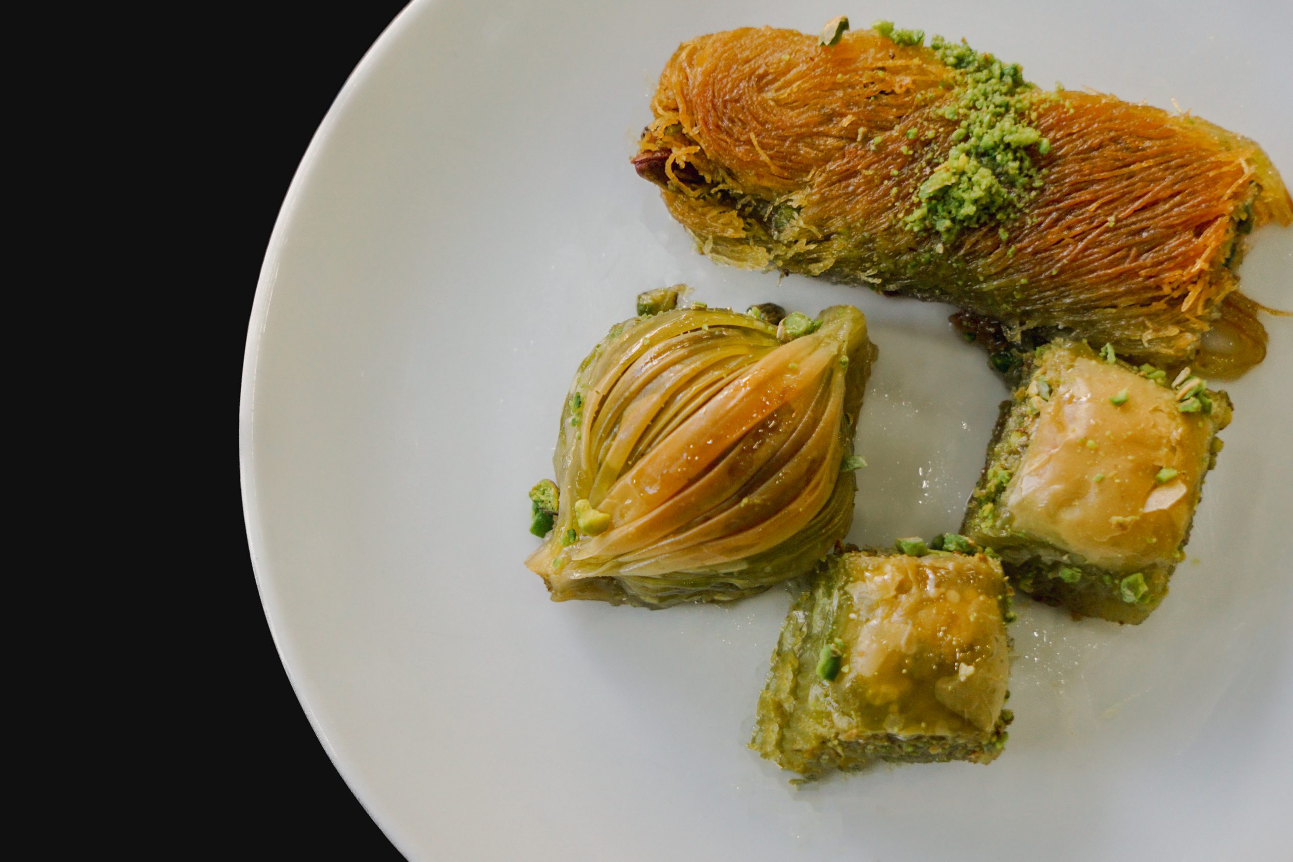 Turkish Baklava with pistachio